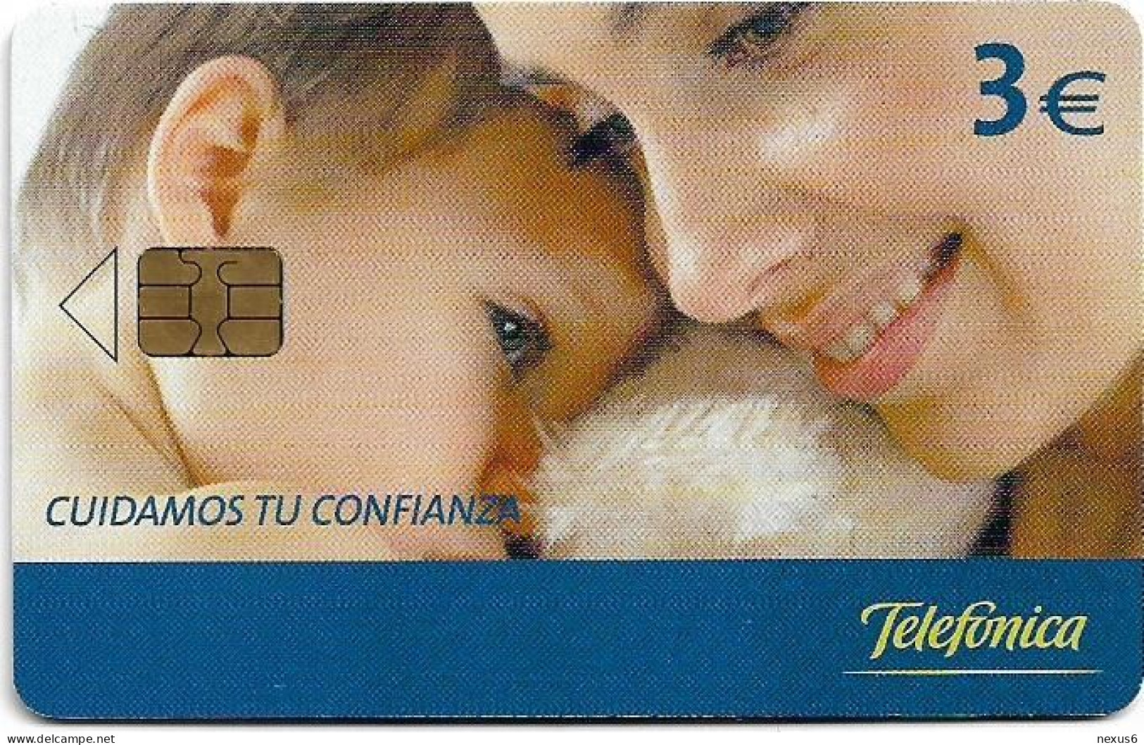 Spain - Telefónica - Cuidamos Tu Confianza - Baby And Mom - P-558 - 11.2004, 3€, 11.500ex, Used - Private Issues