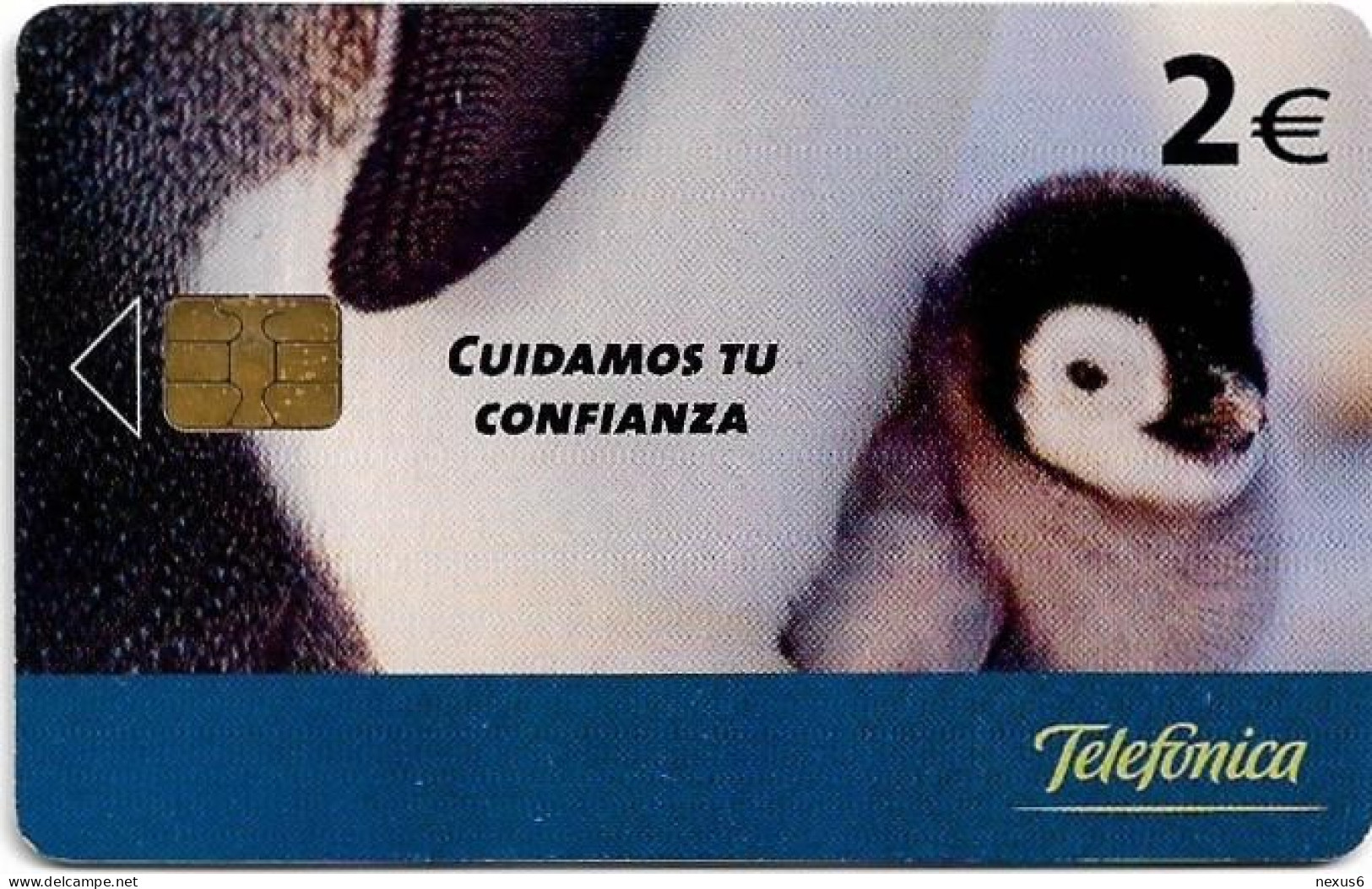 Spain - Telefónica - Cuidamos Tu Confianza - Bird - P-526 - 01.2003, 2€, 16.400ex, Used - Privé-uitgaven