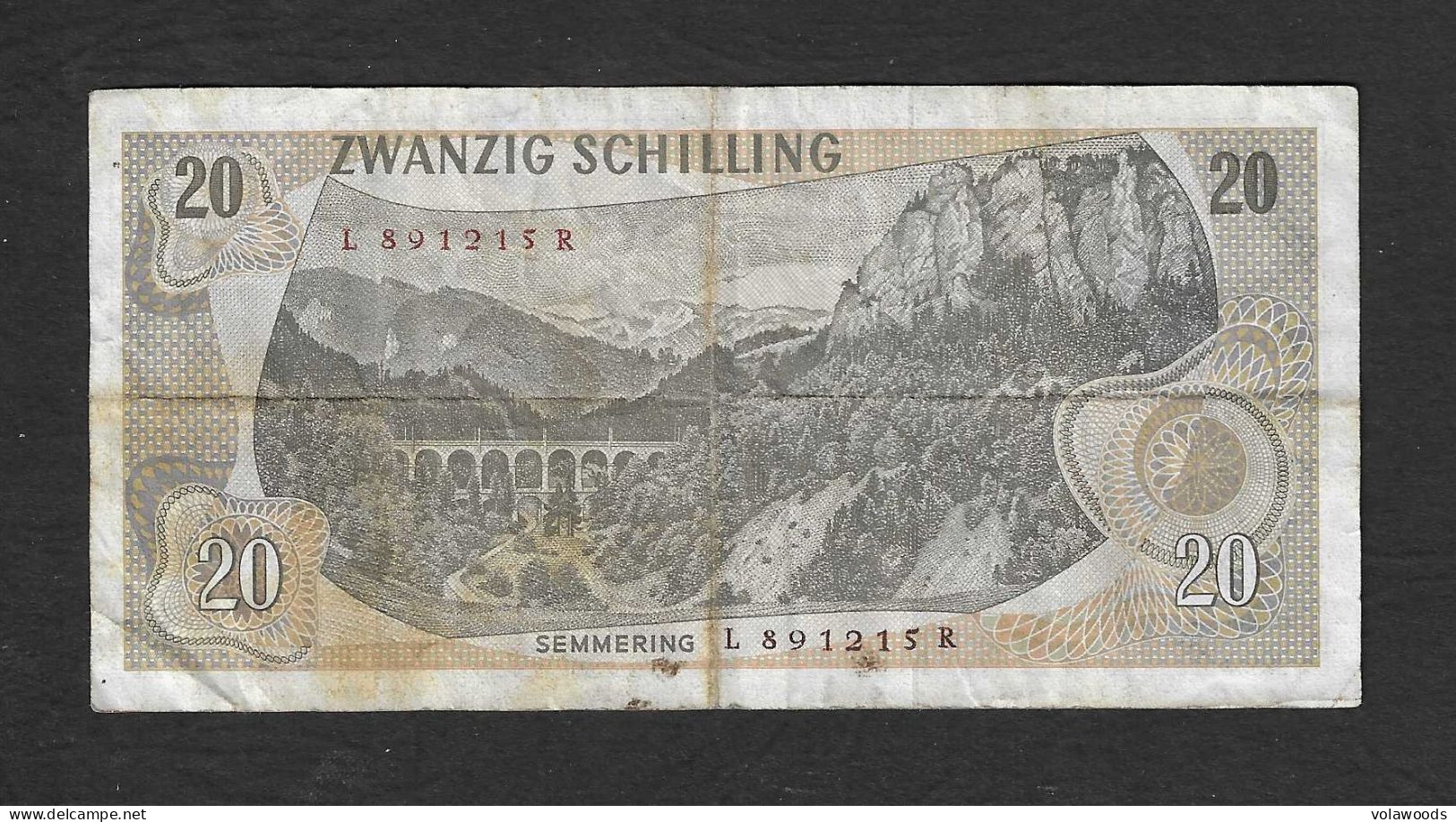 Austria - Banconota Circolata Da 20 Scellini P-142a.1 - 1967 #19 - Oesterreich