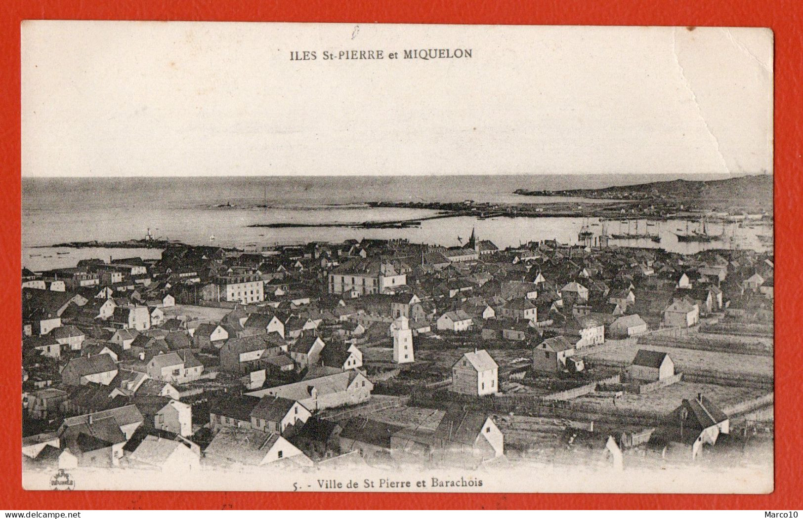 SAINT PIERRE ET MIQUELON VILLE DE SAINT PIERRE - Saint-Pierre-et-Miquelon