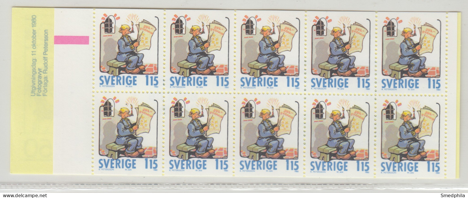 Sweden Booklet 1980 - Facit  324 MNH ** - 1951-80