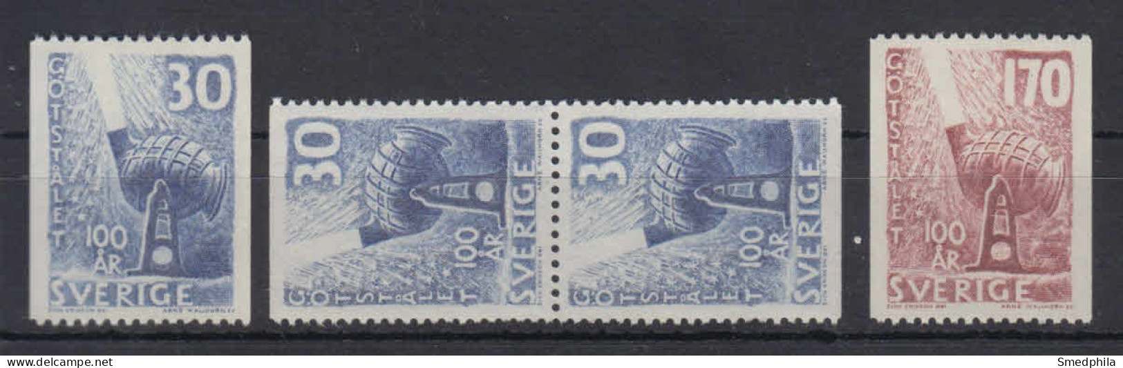 Sweden 1958 - Michel 441-442 MNH ** - Ongebruikt