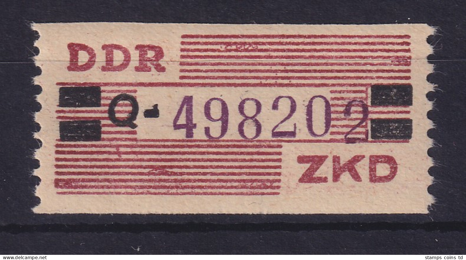 DDR Dienstmarken B Mi.-Nr. 29 Q Cottbus # 498202 Postfrisch ** - Postfris