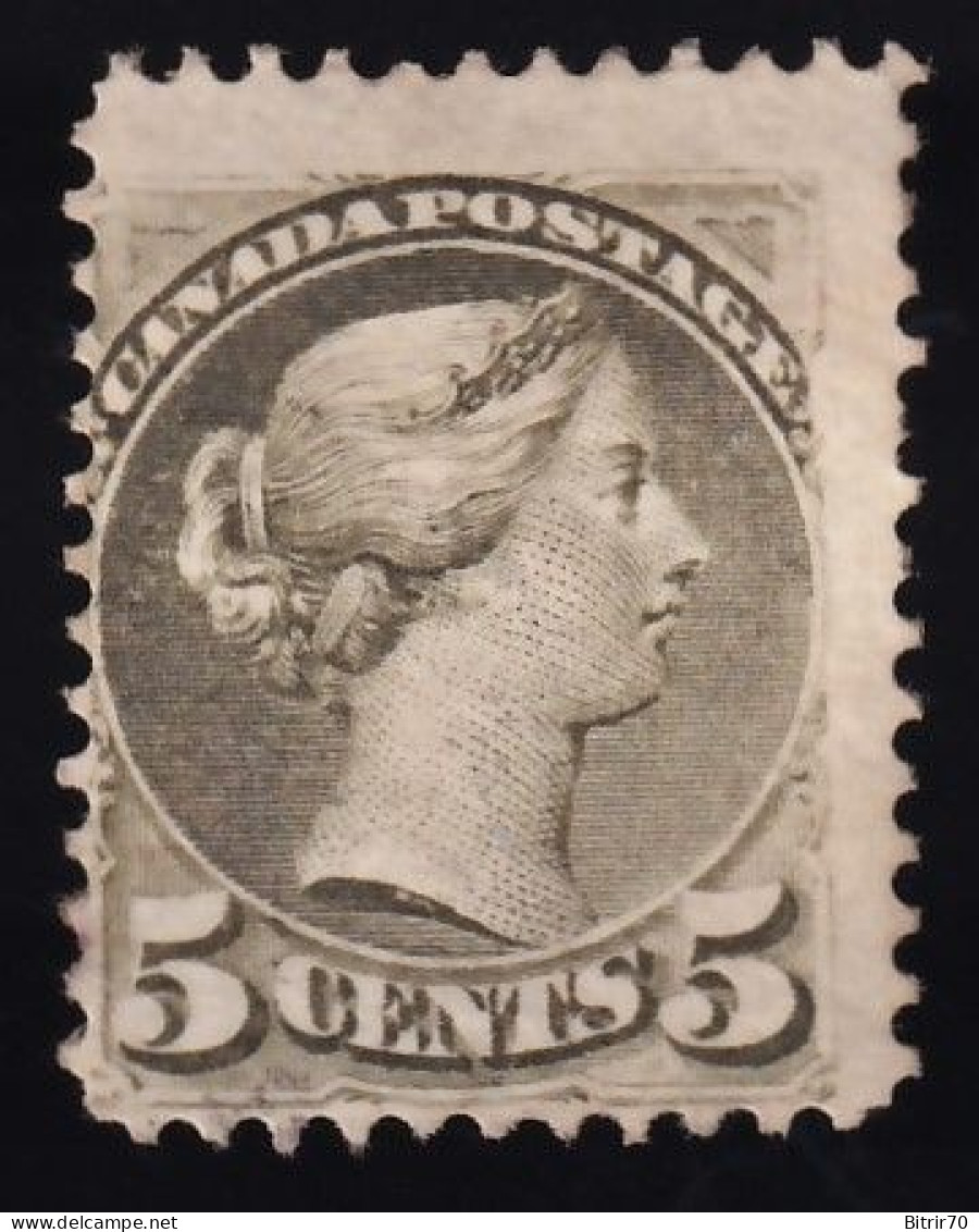 Canada, 1970-93 Y&T. 31, MH. 5 C. Gris Verde - Nuevos