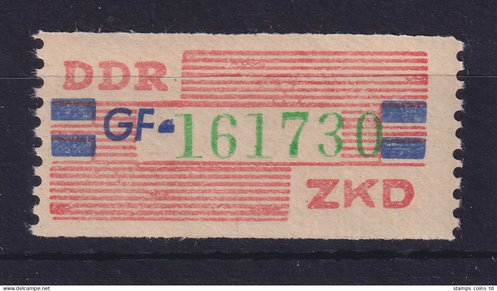 DDR Dienstmarken B Mi.-Nr. 27 GF Suhl # 161730 Postfrisch ** - Mint