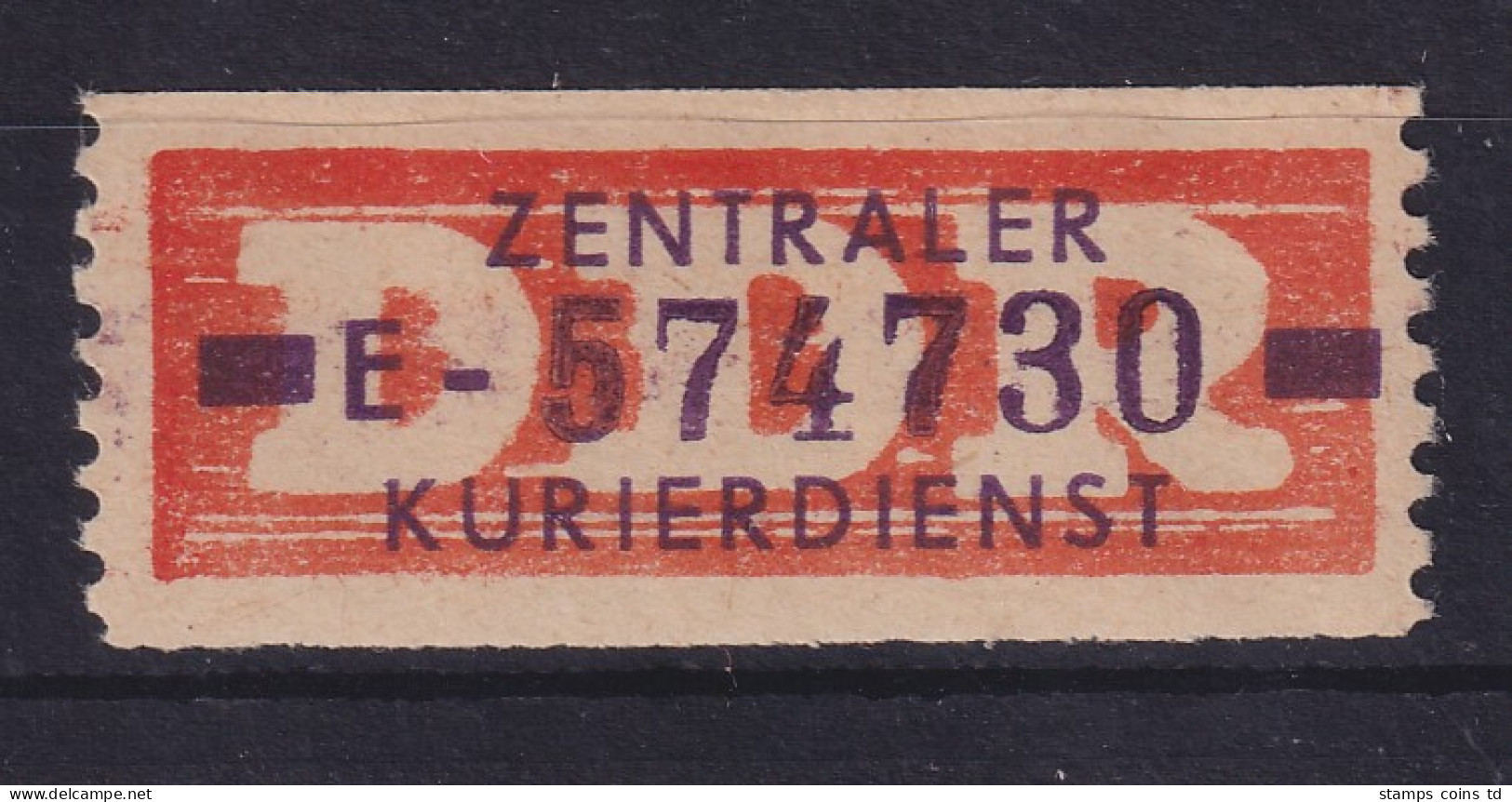 DDR Dienstmarken B Mi.-Nr. 22 E Leipzig # 574730 Postfrisch ** - Mint