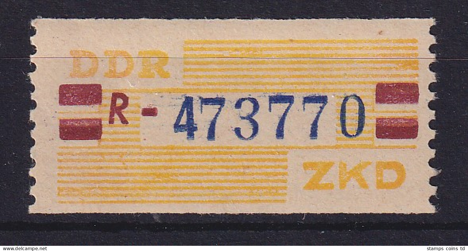 DDR Dienstmarken B Mi.-Nr. 25 R Erfurt # 473770 Postfrisch ** - Neufs