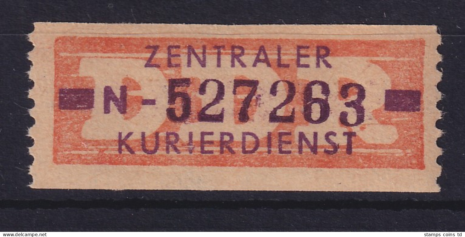 DDR Dienstmarken B Mi.-Nr. 22 N Erfurt # 527263 Postfrisch ** - Nuovi