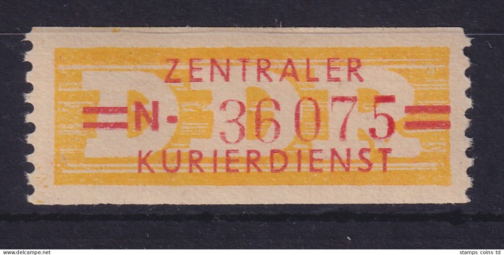 DDR Dienstmarken B Mi.-Nr. 17 N Erfurt # 36075 Postfrisch ** - Postfris