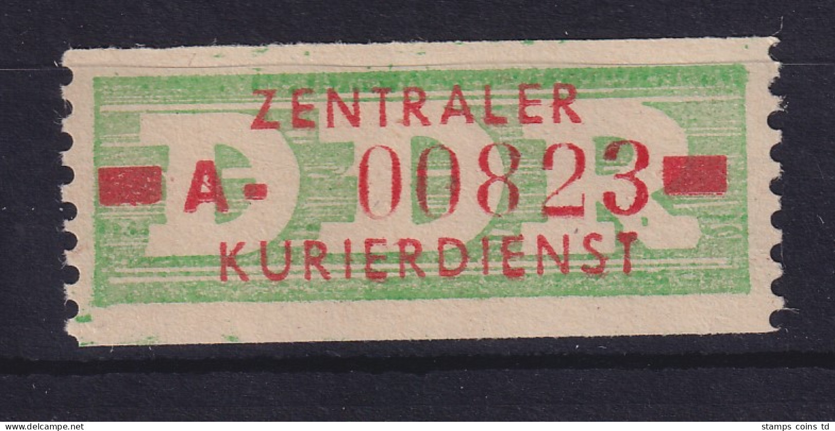 DDR Dienstmarken B Mi.-Nr. 30 I A Rostock # 00823 Postfrisch ** - Neufs