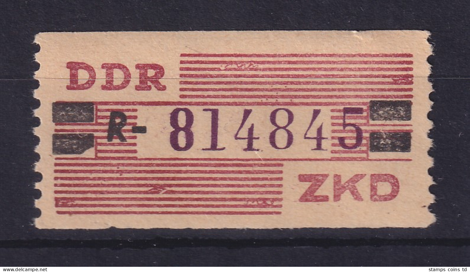 DDR Dienstmarken B Mi.-Nr. 29 R Erfurt # 814845 Postfrisch ** - Nuovi