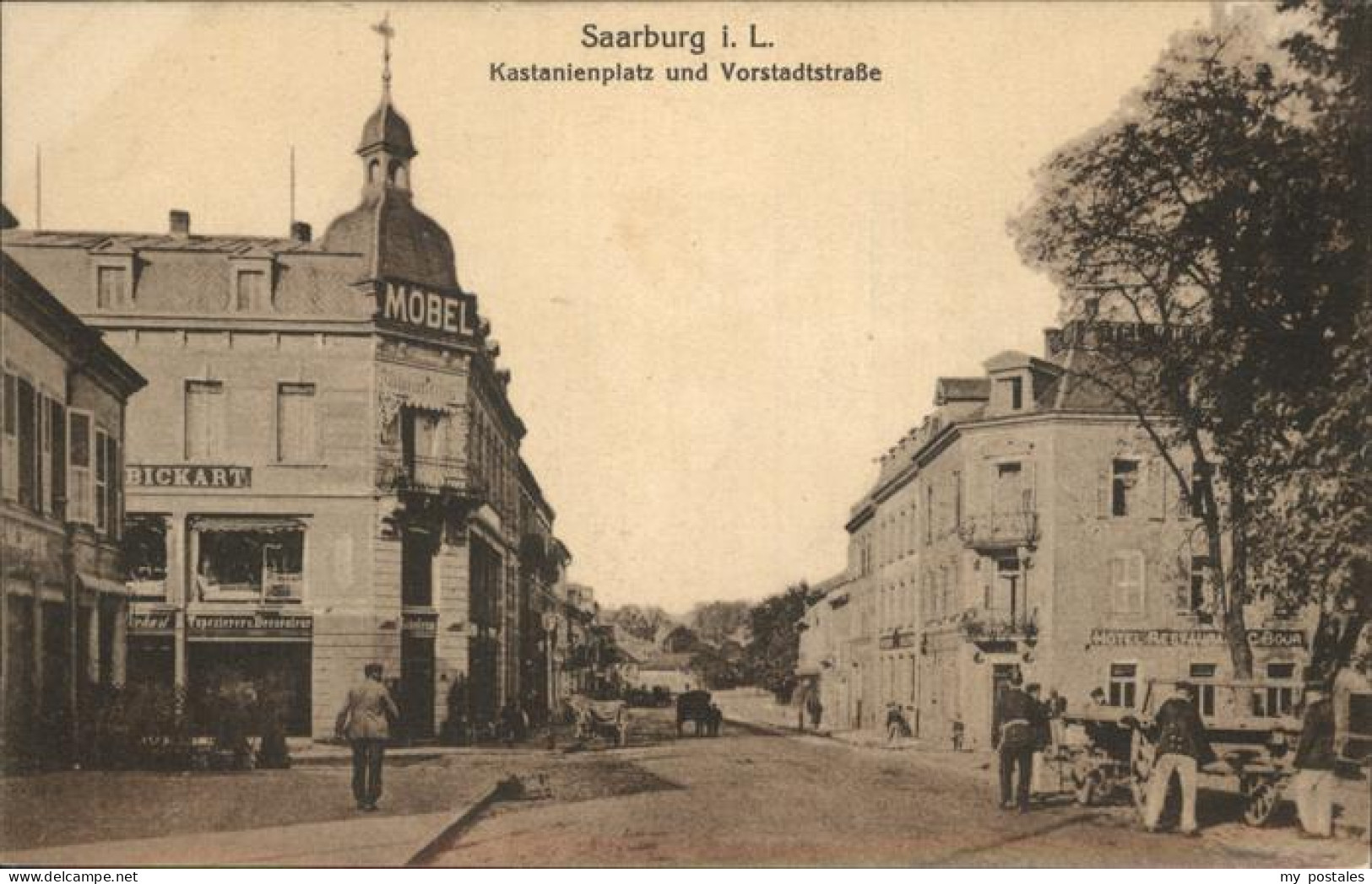 41223146 Saarburg Saar Kastanienplatz Saarburg Saar - Saarburg