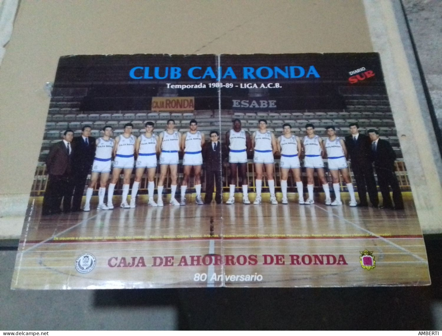 Poster CAJA DE RONDA Temporada 88/89 - Otros & Sin Clasificación