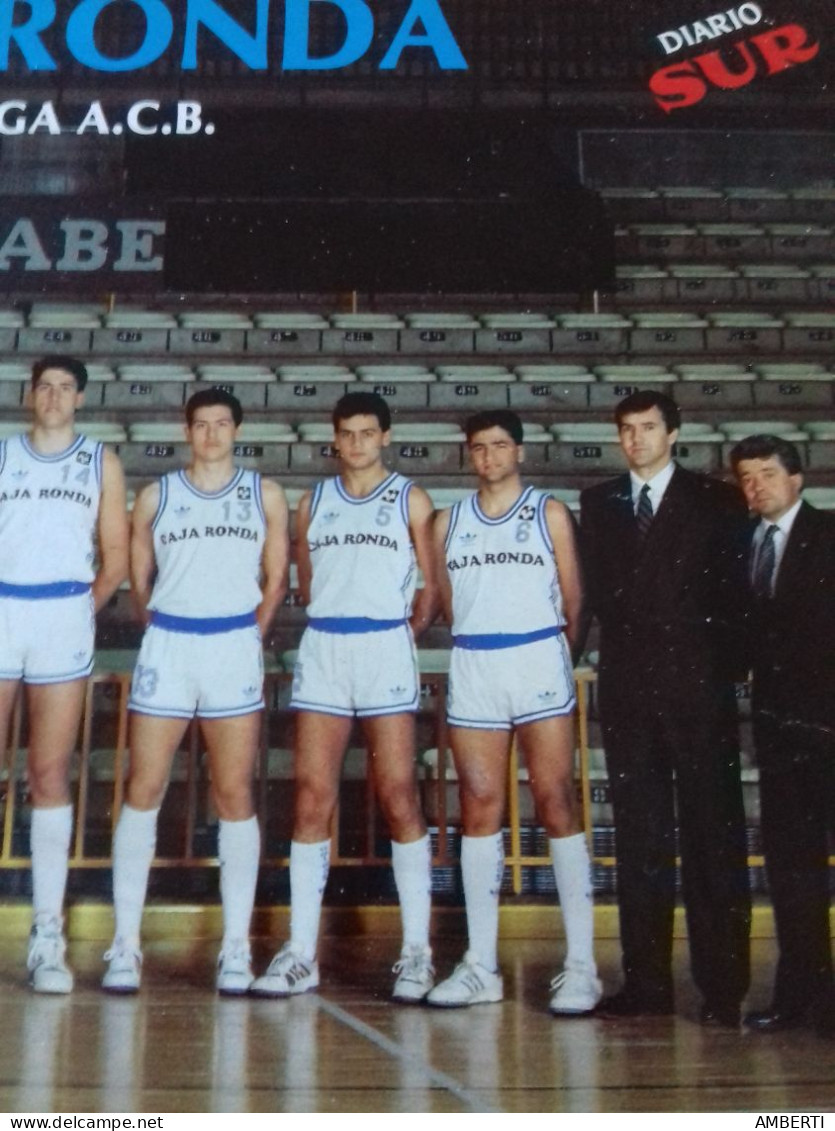 Poster CAJA DE RONDA Temporada 88/89 - Andere & Zonder Classificatie