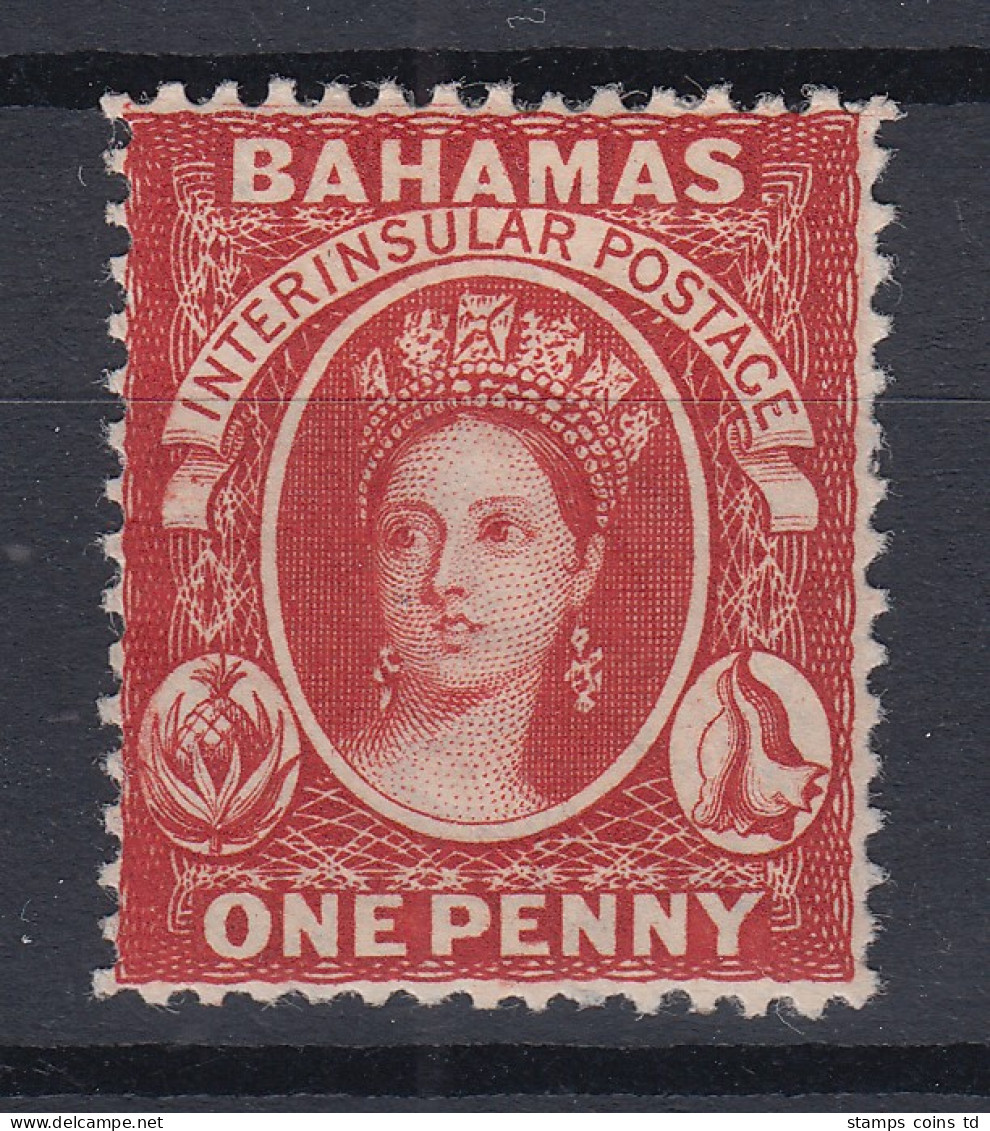 Bahamas 1863 Königin Viktoria Mi.-Nr. 5 Cb Sauber Ungebraucht * - Bahamas (1973-...)