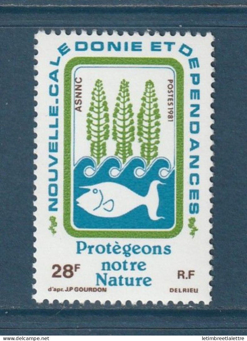 Nouvelle Calédonie - YT N° 452 ** - Neuf Sans Charnière - 1981 - Neufs