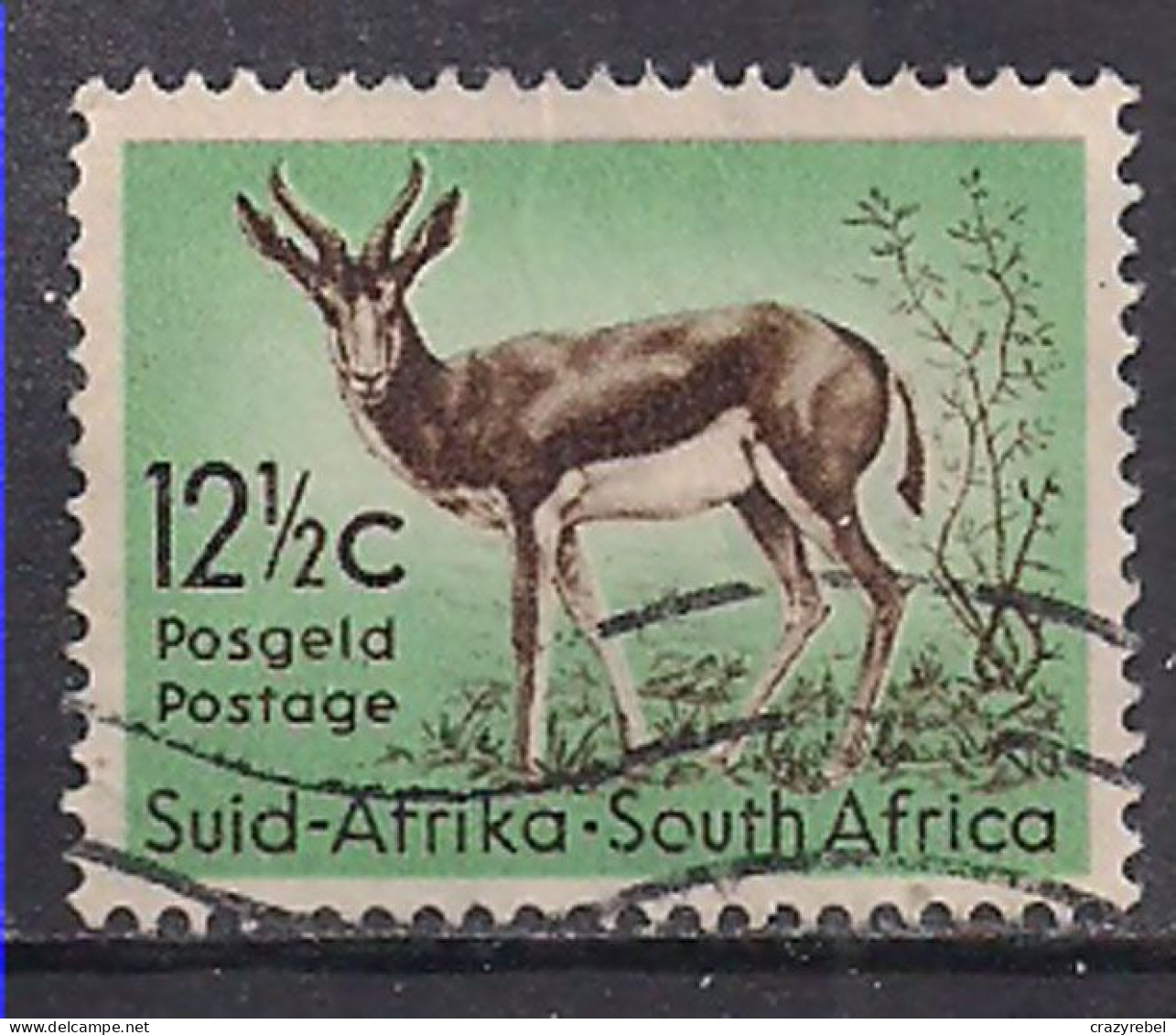 South Africa 1961 QE2 12 1/2c Animals Used SG 194 ( J761 ) - Gebraucht