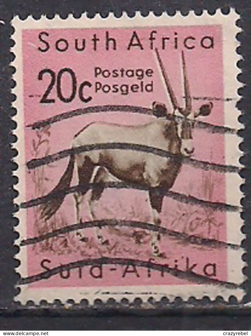 South Africa 1961 QE2 20c Animals Used SG 195 ( J95 ) - Used Stamps