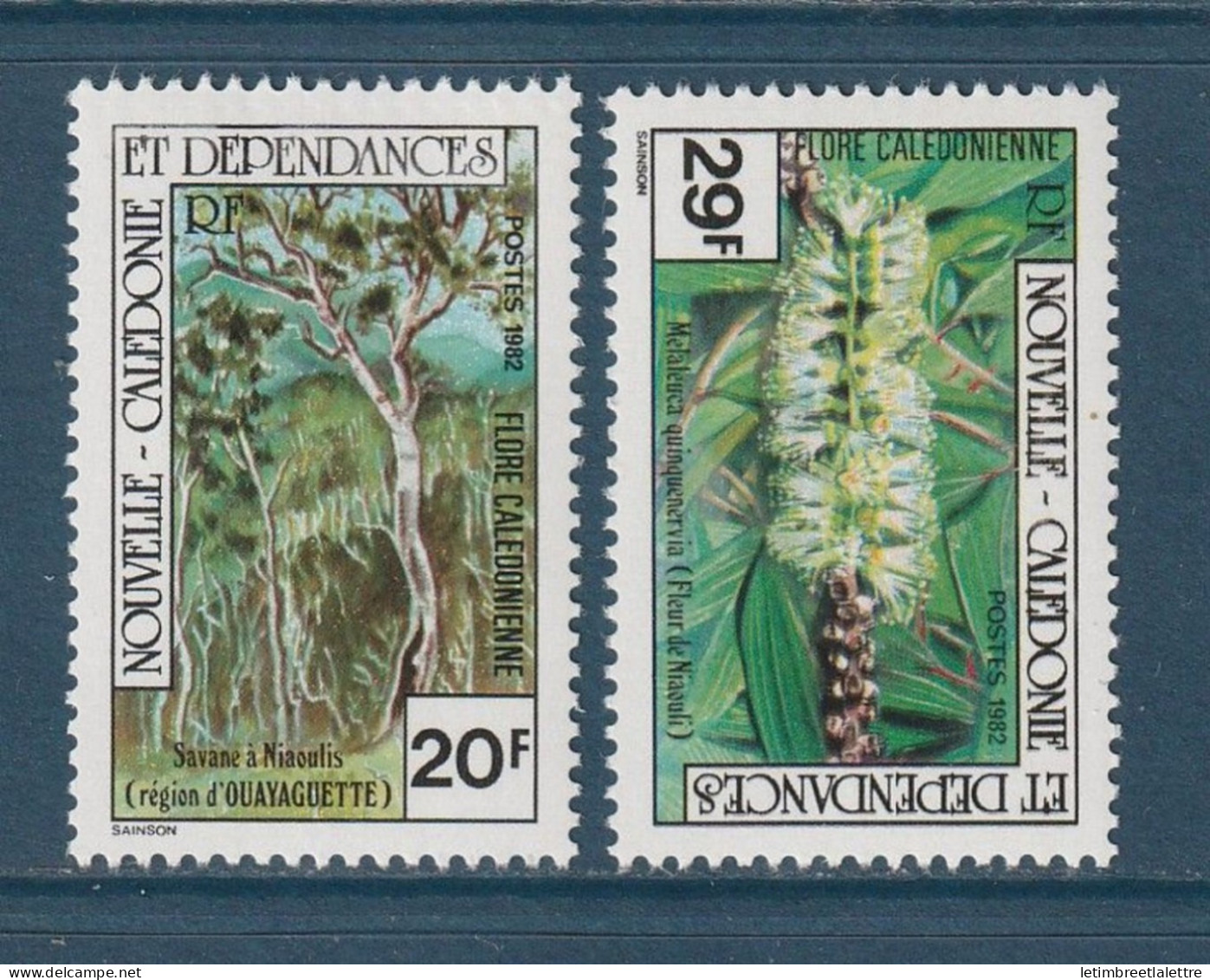 Nouvelle Calédonie - YT N° 457 Et 458 ** - Neuf Sans Charnière - 1982 - Ungebraucht