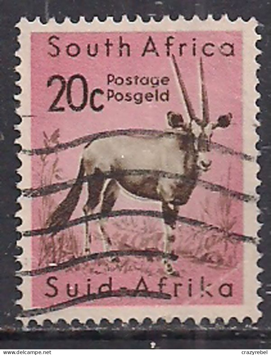 South Africa 1961 QE2 20c Animals Used SG 195 ( J98 ) - Gebraucht