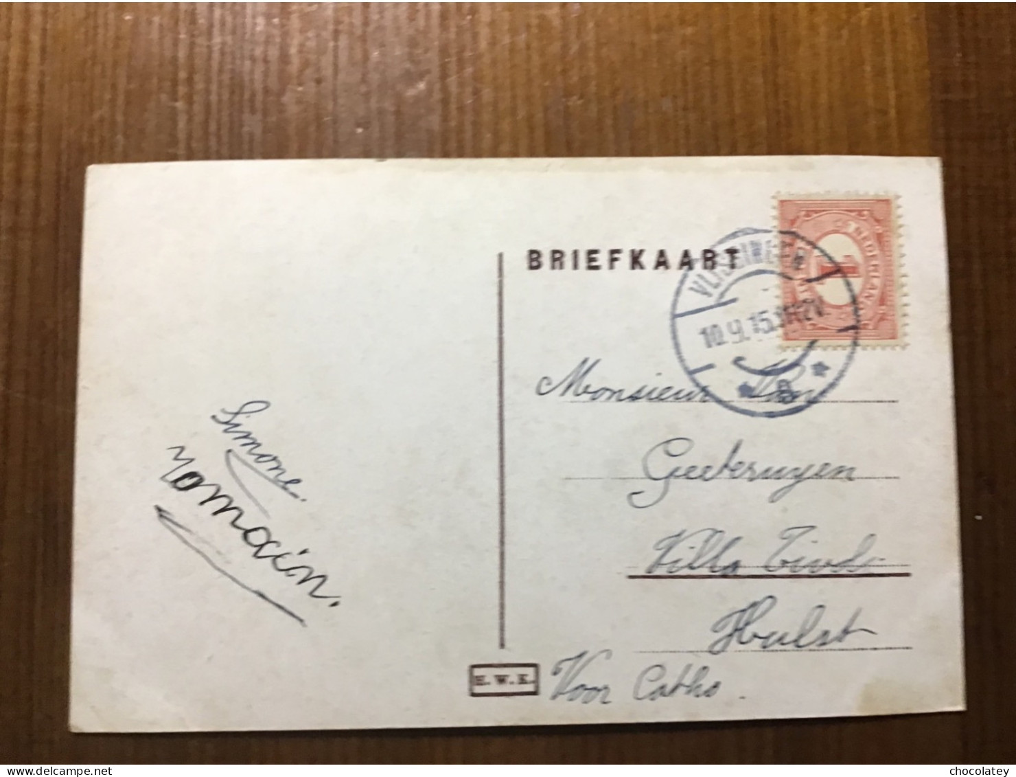 Vlissingen Postkantoor 1915 - Vlissingen