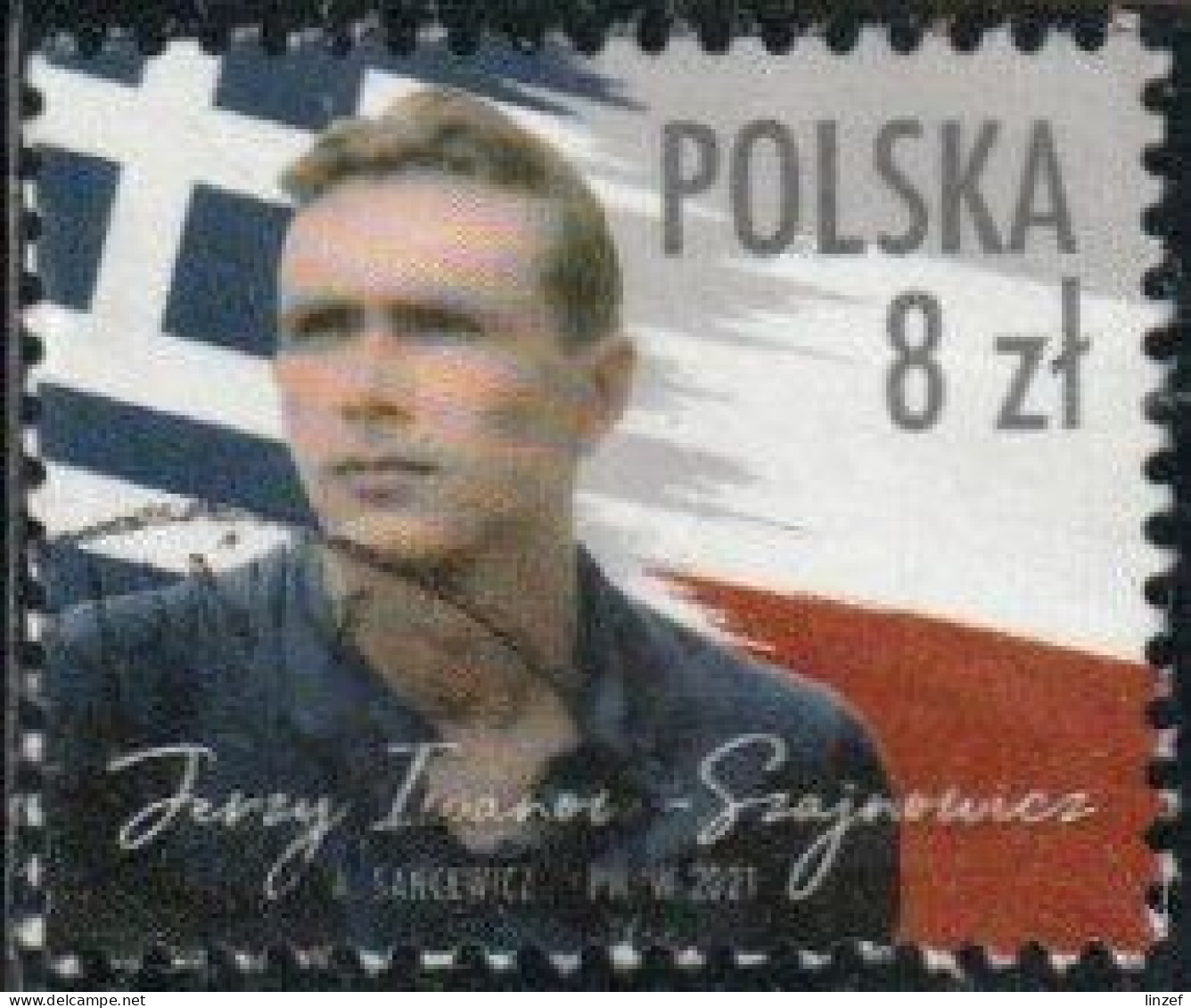 Pologne 2021 Yv. N°4842 - Jerzy Iwanow-Szajnowicz - Oblitéré - Used Stamps