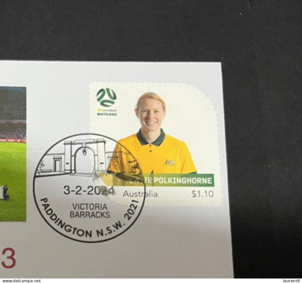 6-2-2024 (3 X 27) AFC Asian Cup 2023 (Qatar) Australia (1) V Republic Of Korea (2) - 3-2-2024 - With OZ Matilda Stamp - Andere & Zonder Classificatie