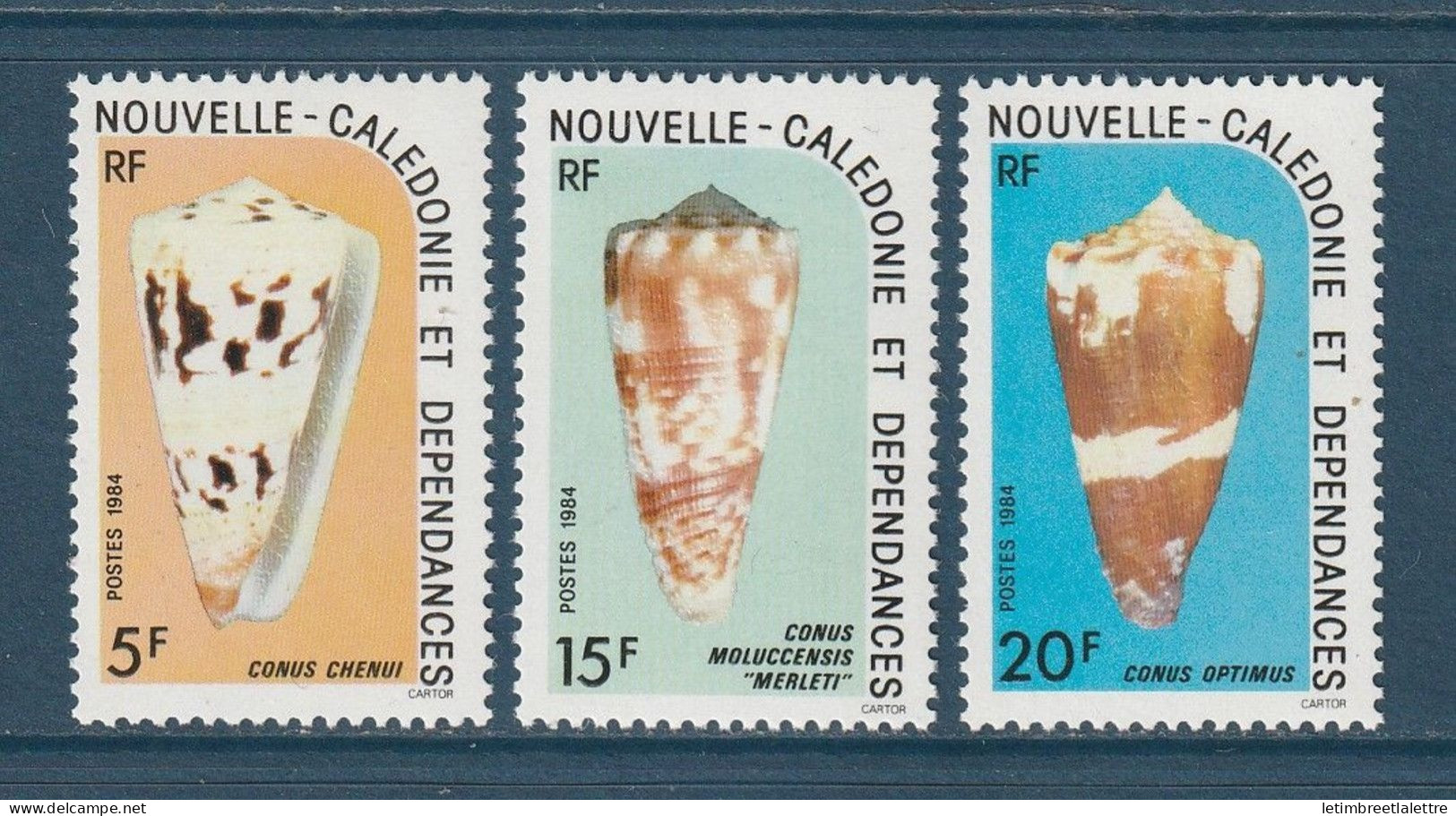 Nouvelle Calédonie - YT N° 481 à 483 ** - Neuf Sans Charnière - 1984 - Neufs