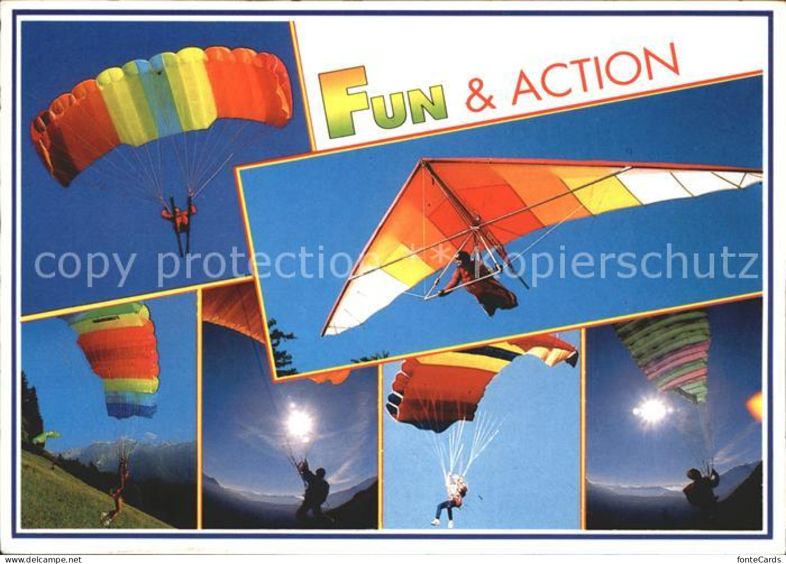 72148204 Drachenflug Gleitschirmfliegen Obertauern  - Parachutisme