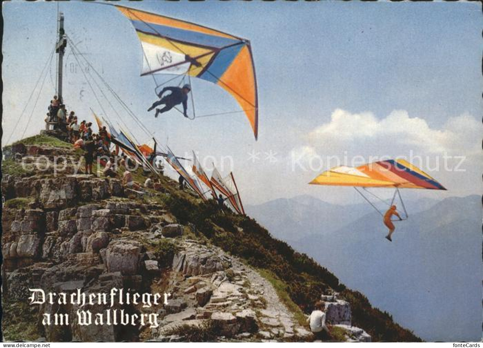 72148047 Drachenflug Drachenflieger Wallberg Rottach-Egern Flug - Parachutisme