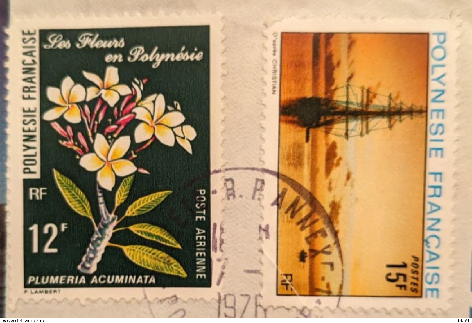 Polynésie Française 4 Enveloppes - Storia Postale