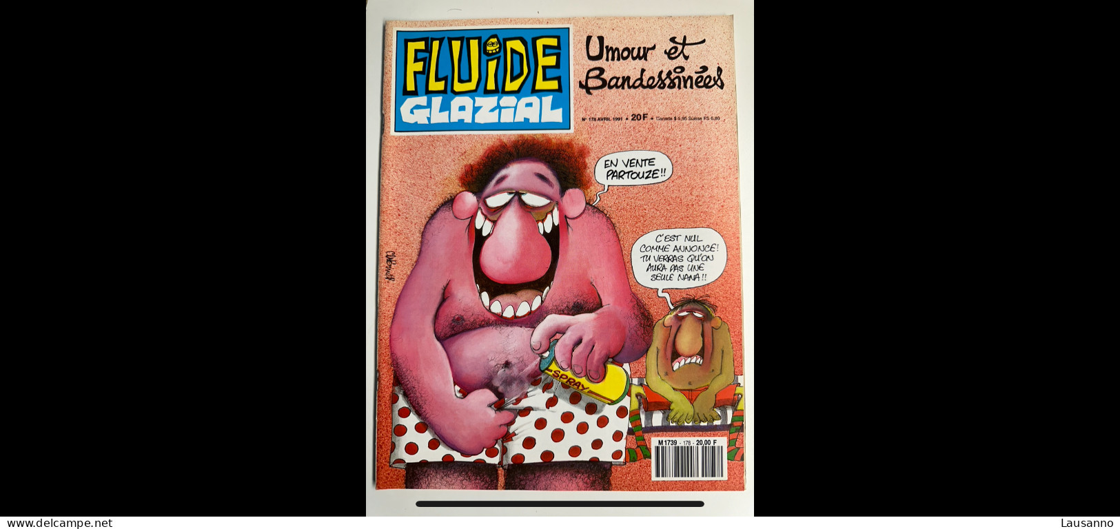 FLUIDE GLACIAL : 27 numéros des années 1989, 1990, 1991, 1992, 1993, 1994, 1995