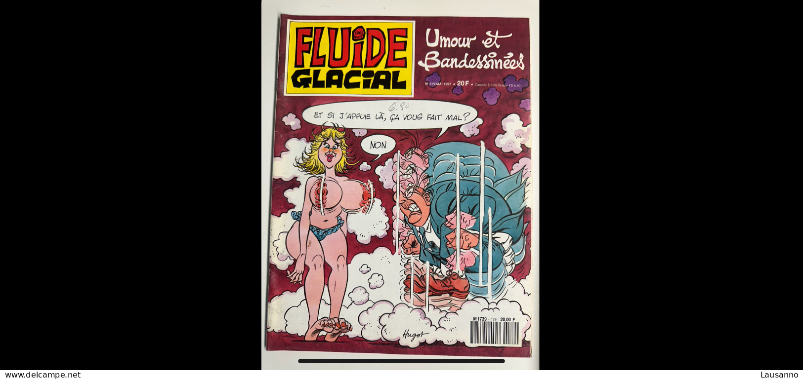 FLUIDE GLACIAL : 27 numéros des années 1989, 1990, 1991, 1992, 1993, 1994, 1995