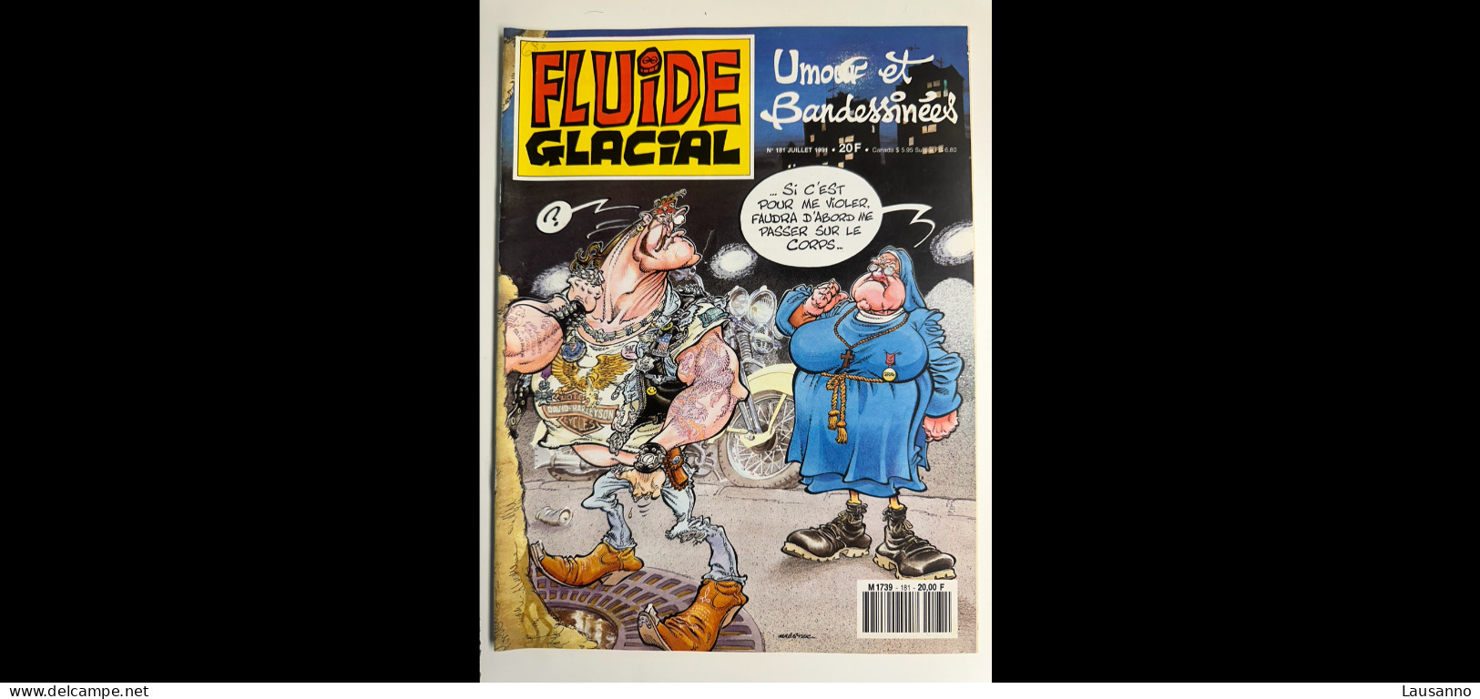 FLUIDE GLACIAL : 27 numéros des années 1989, 1990, 1991, 1992, 1993, 1994, 1995