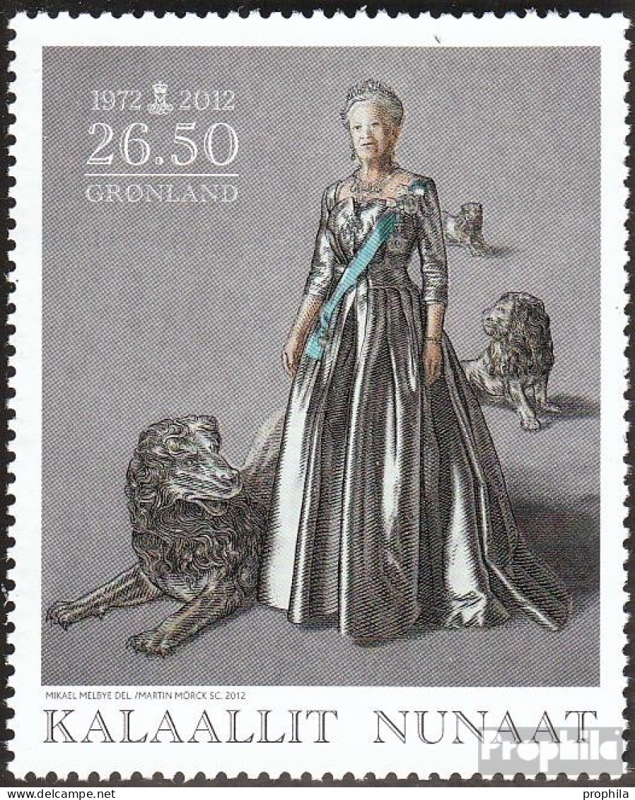 Dänemark - Grönland 601 (kompl.Ausg.) Postfrisch 2012 Regentschaft Königin Margrethe II. - Nuevos