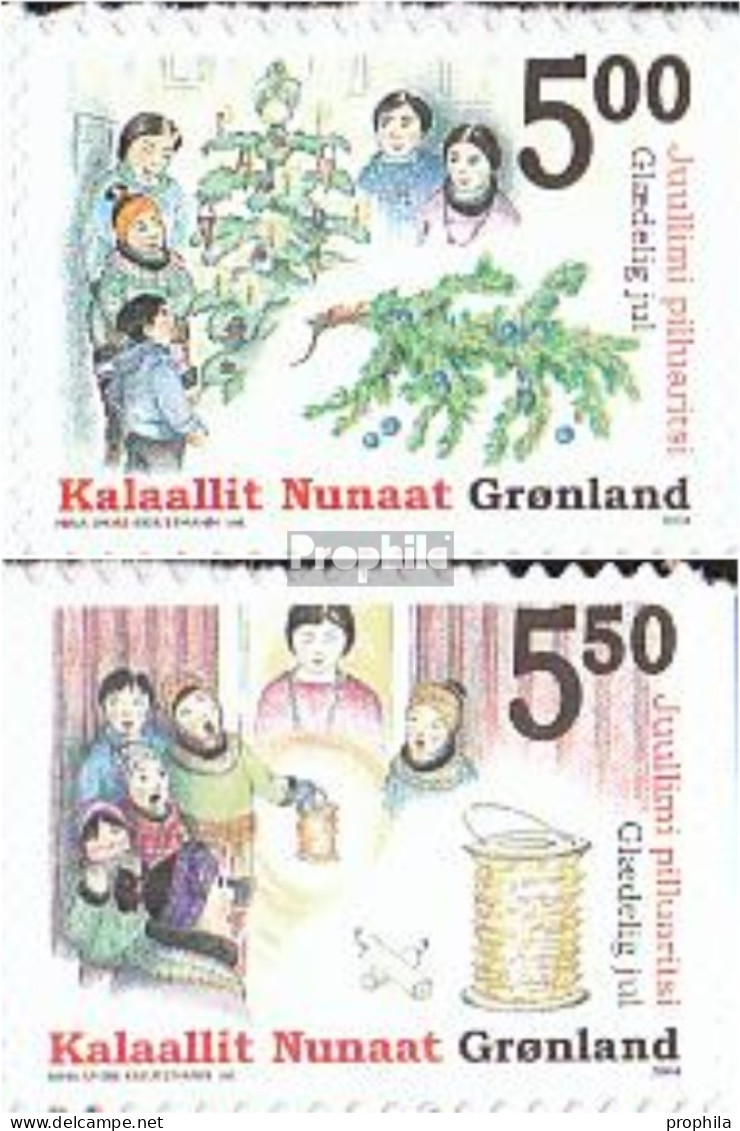 Dänemark - Grönland 429-430 (kompl.Ausg.) Postfrisch 2004 Weihnachten - Unused Stamps