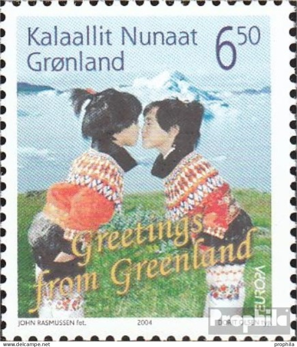 Dänemark - Grönland 422 (kompl.Ausg.) Postfrisch 2004 Europa: Ferien - Nuovi