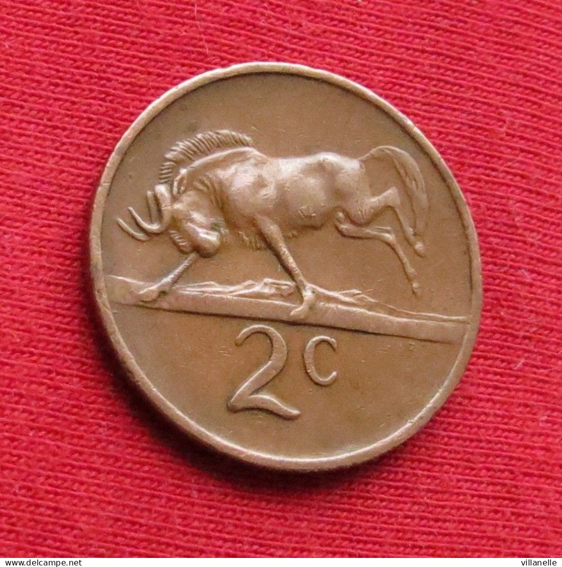 South Africa 2 Cents 1971 KM# 83 *VT Africa Do Sul RSA Afrique Do Sud Afrika - Afrique Du Sud