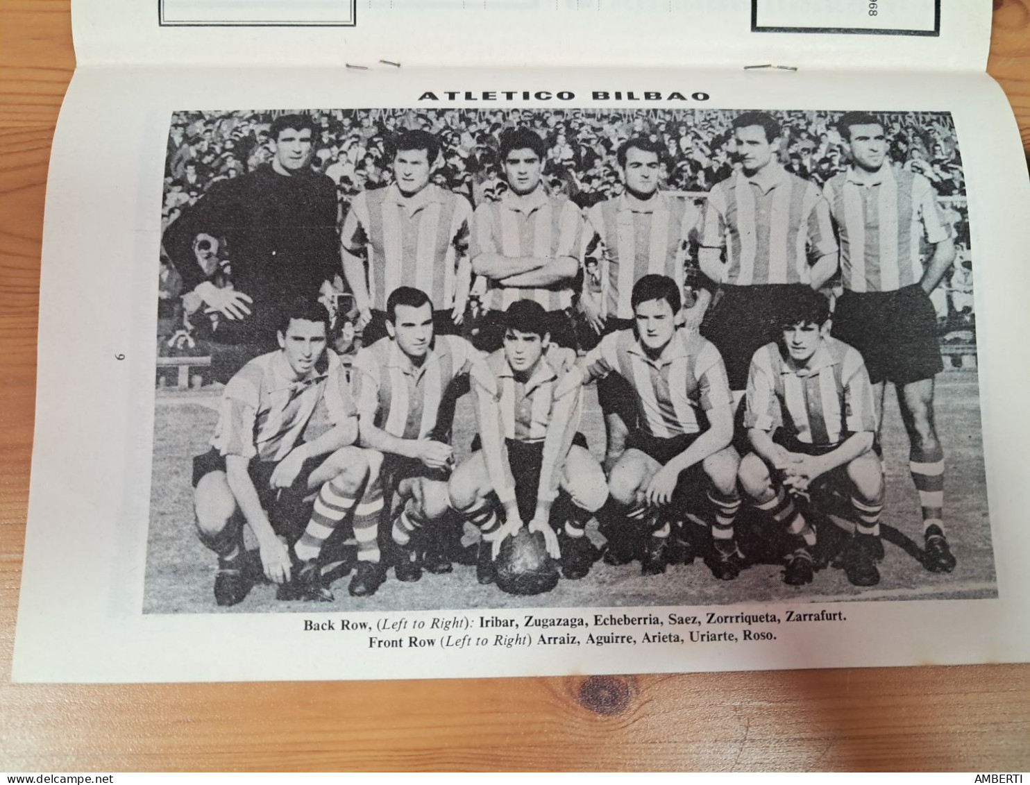 Liverpool  Ath Bilbao  (programa copa ferias 68/69)
