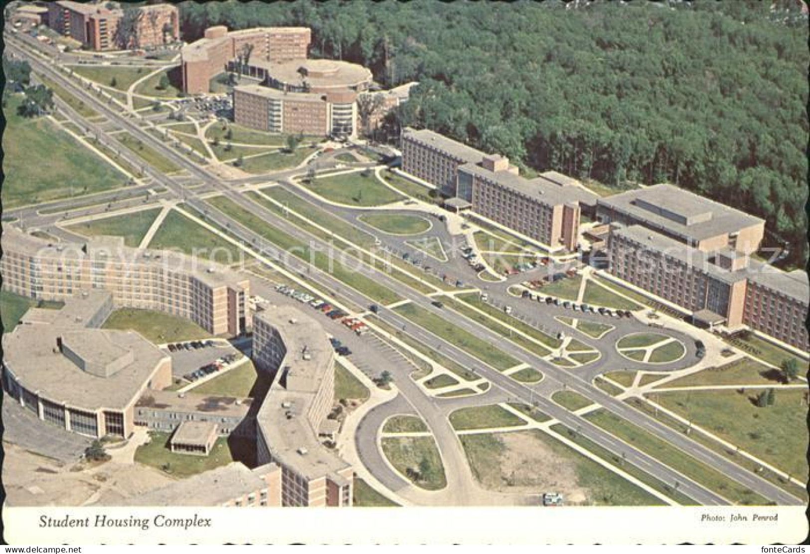 72124817 Michigan Fliegeraufnahme Student Housing Complex - Altri & Non Classificati