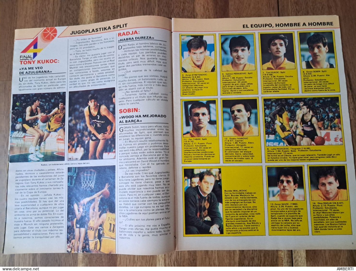 Copa Europa Baloncesto 89/90 As Color N218 1990 - Libri