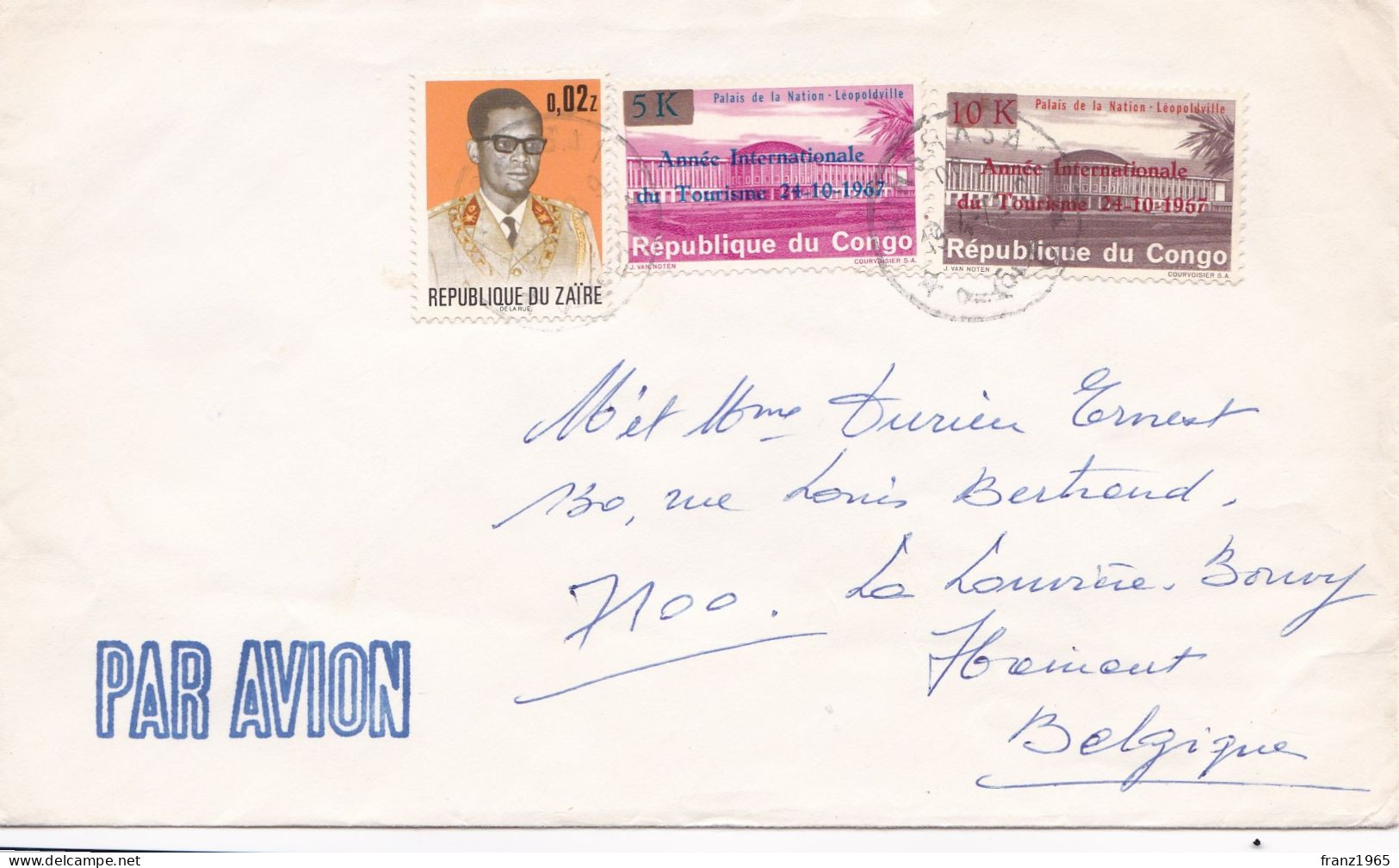 From Congo To Belgium, 60's - Briefe U. Dokumente