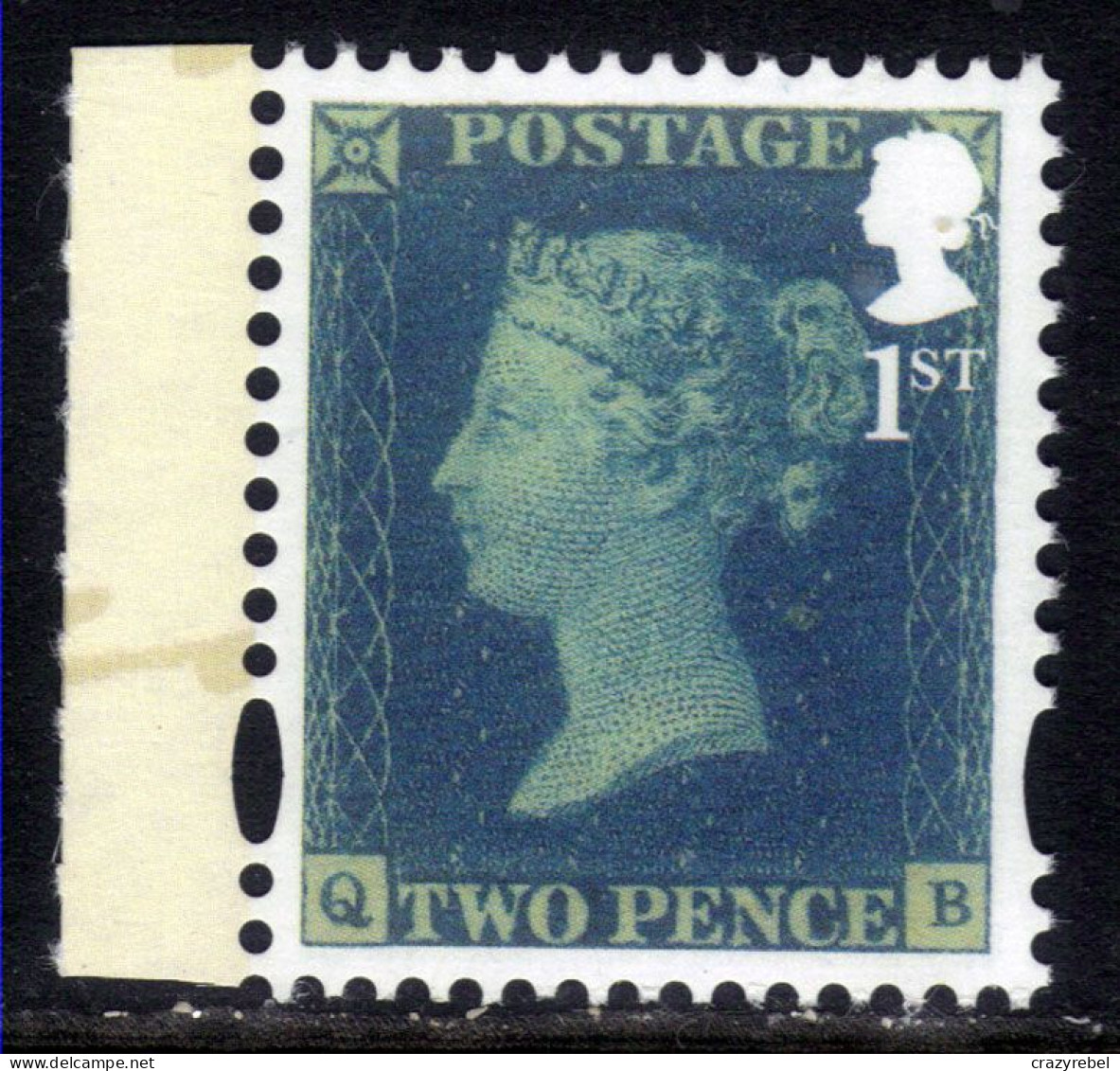 GB 2016 QE2 1st On Blue 2d Ex Royal Mail 500 Ex DY 16 Umm SG 3809 ( K59 ) - Machins