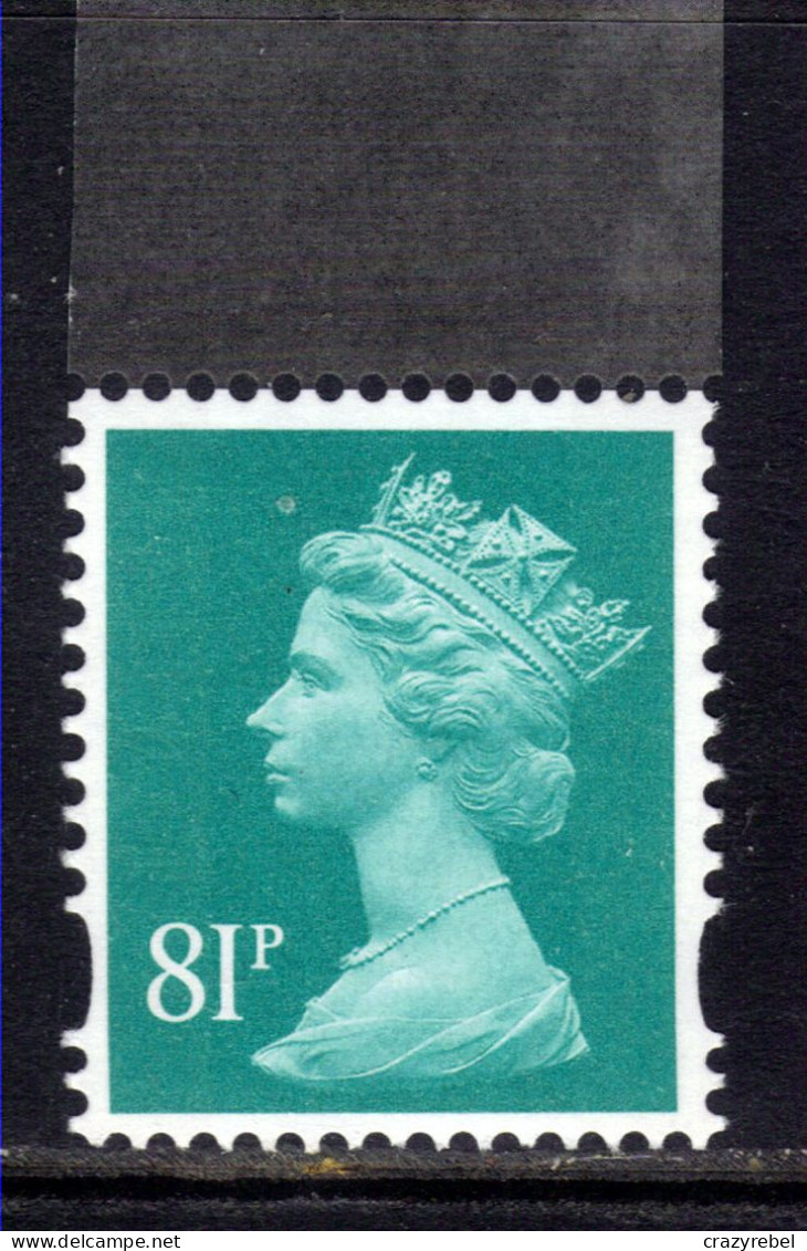 GB 2015 QE2 81p Turquoise Green Machin Umm SG U3079 MPIL Ex DY12 ( K151 ) - Machins