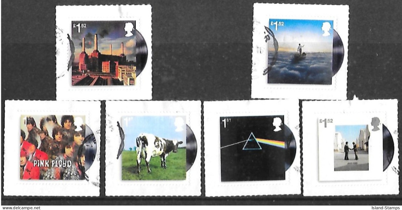 2016 Pink Floyd Used Set HRD2-B - Oblitérés