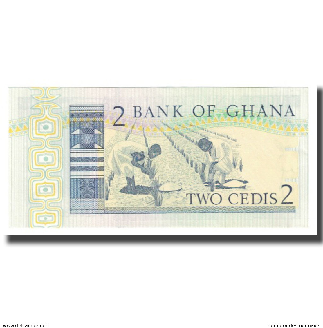 Billet, Ghana, 2 Cedis, 1982, 1982-03-06, KM:18c, NEUF - Ghana
