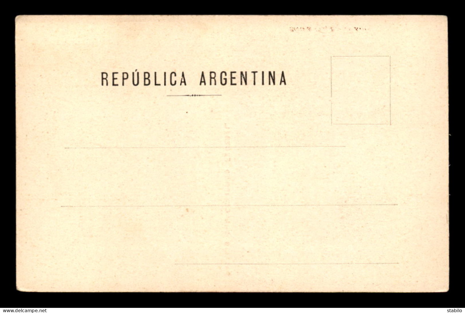 ARGENTINE - BUENOS AIRES - PALACIO DEL GOBIERNO FEDERAL - Argentine