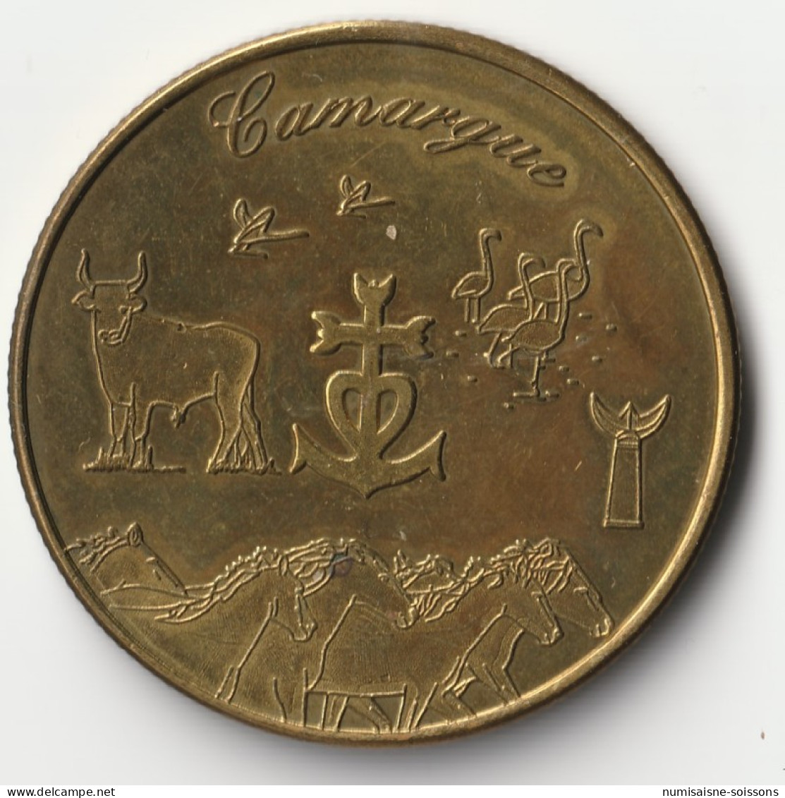 30 - CAMARGUE - AIGUES-MORTES - MEDAILLE DE COLLECTION - Undated