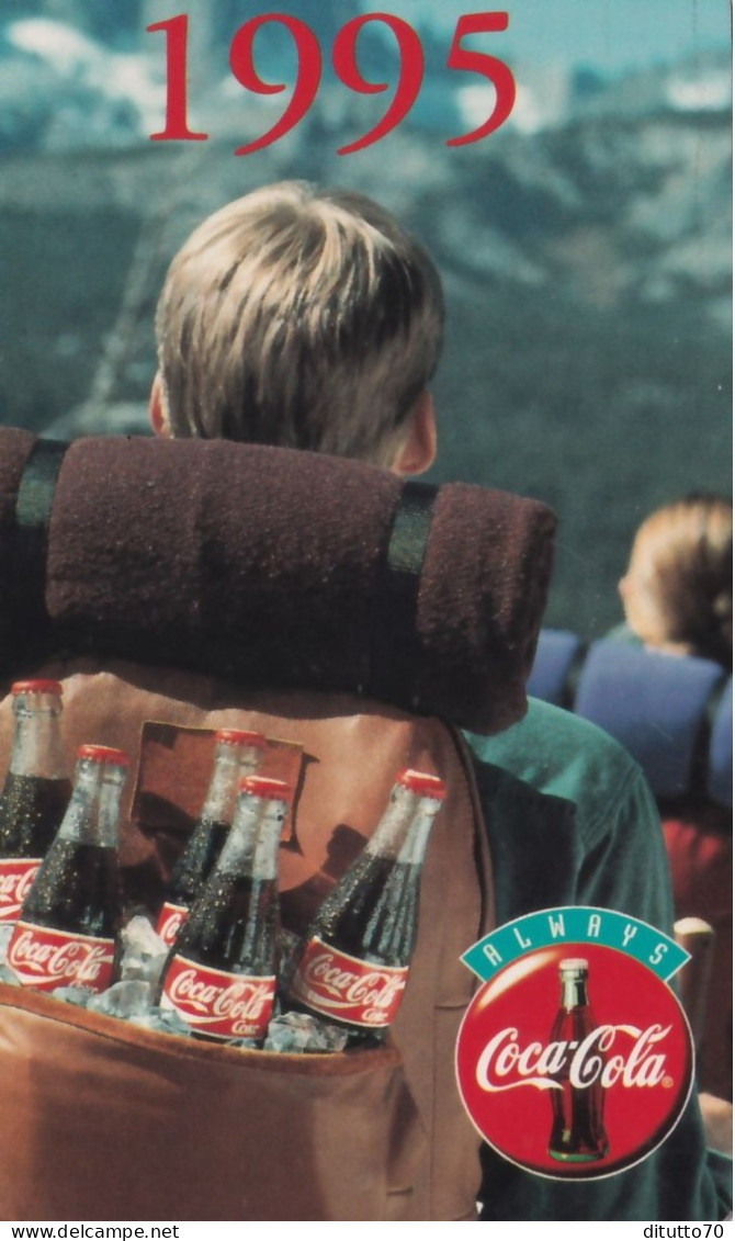 Calendarietto - Coca Cola - Anno 1995 - Groot Formaat: 1991-00