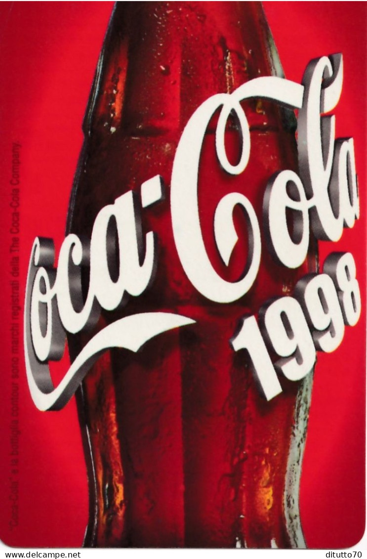 Calendarietto - Coca Cola - Anno 1998 - Grossformat : 1991-00